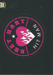 WWE Panini 2022 Sticker Collection Bret Hart No.398