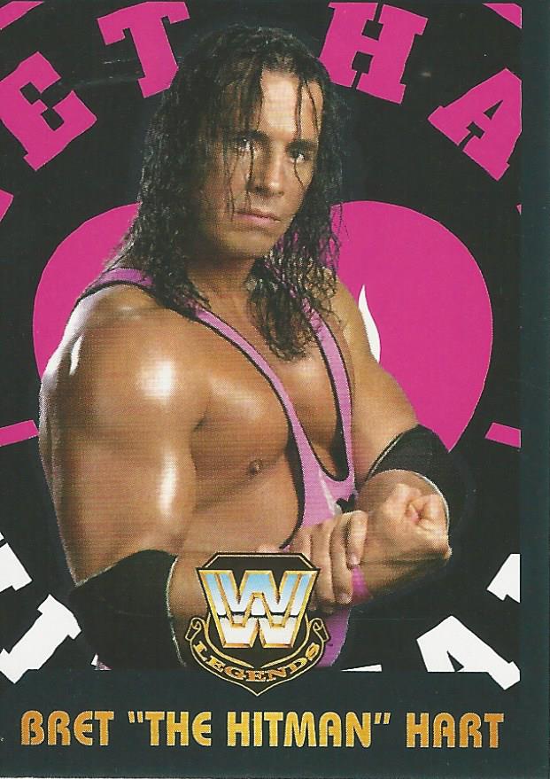 WWE Panini 2022 Sticker Collection Bret Hart No.399