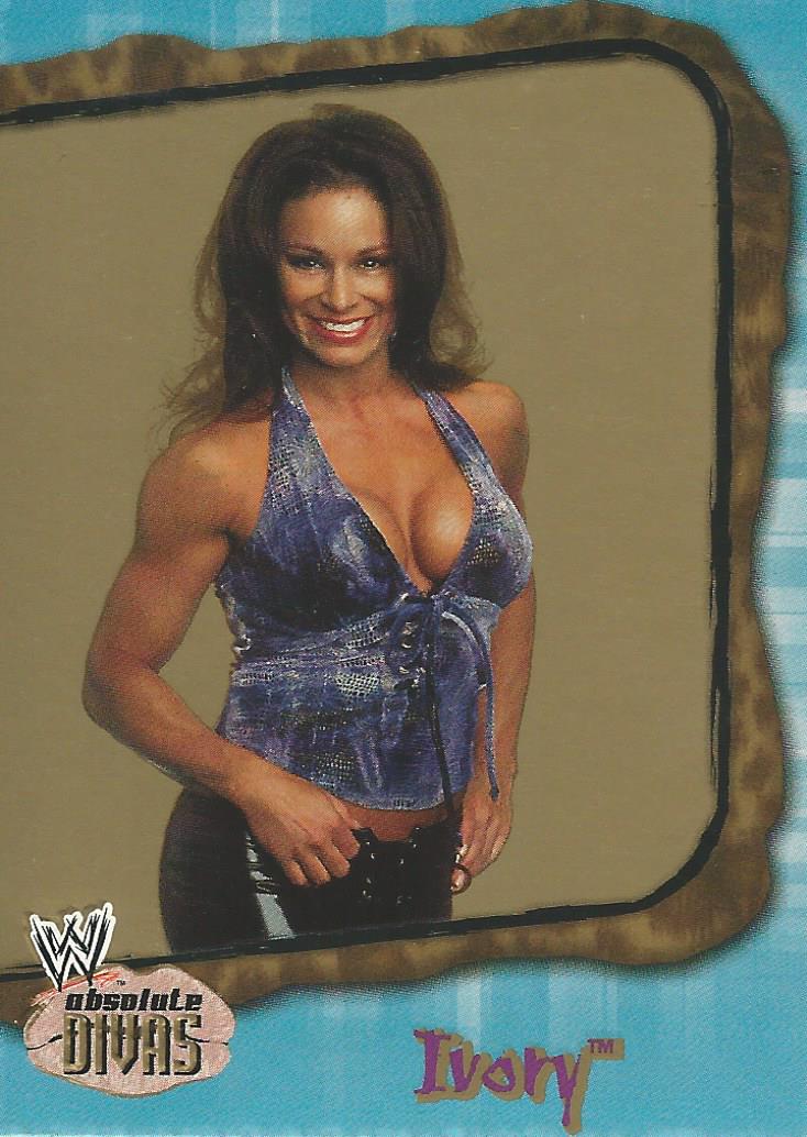 WWE Fleer Absolute Divas 2002 Trading Cards Ivory Bronze No.18