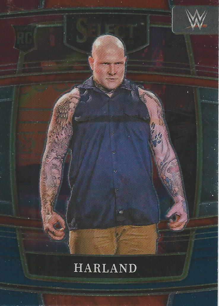 WWE Panini Select Trading Cards 2022 Red/Silver/Blue Haland No.39