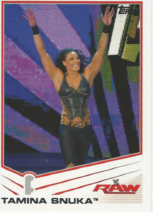 WWE Topps 2013 Trading Cards Tamina No.39