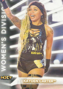 WWE Topps Women Division 2021 Trading Card Kayden Carter RC-39