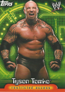 WWE Topps Insider 2006 Trading Card Tyson Tomko No.39