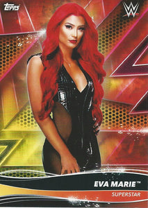 Topps WWE Superstars 2021 Trading Cards Eva Marie No.39