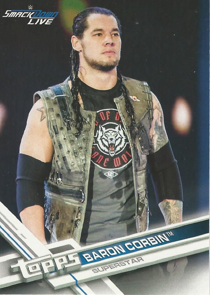 WWE Topps Then Now Forever 2017 Trading Card Baron Corbin No.139