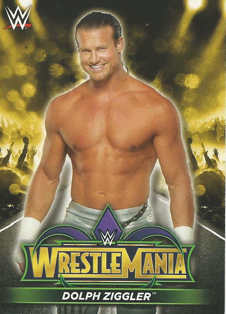 WWE Topps Road to Wrestlemania 2018 Trading Cards Dolph Ziggler R39