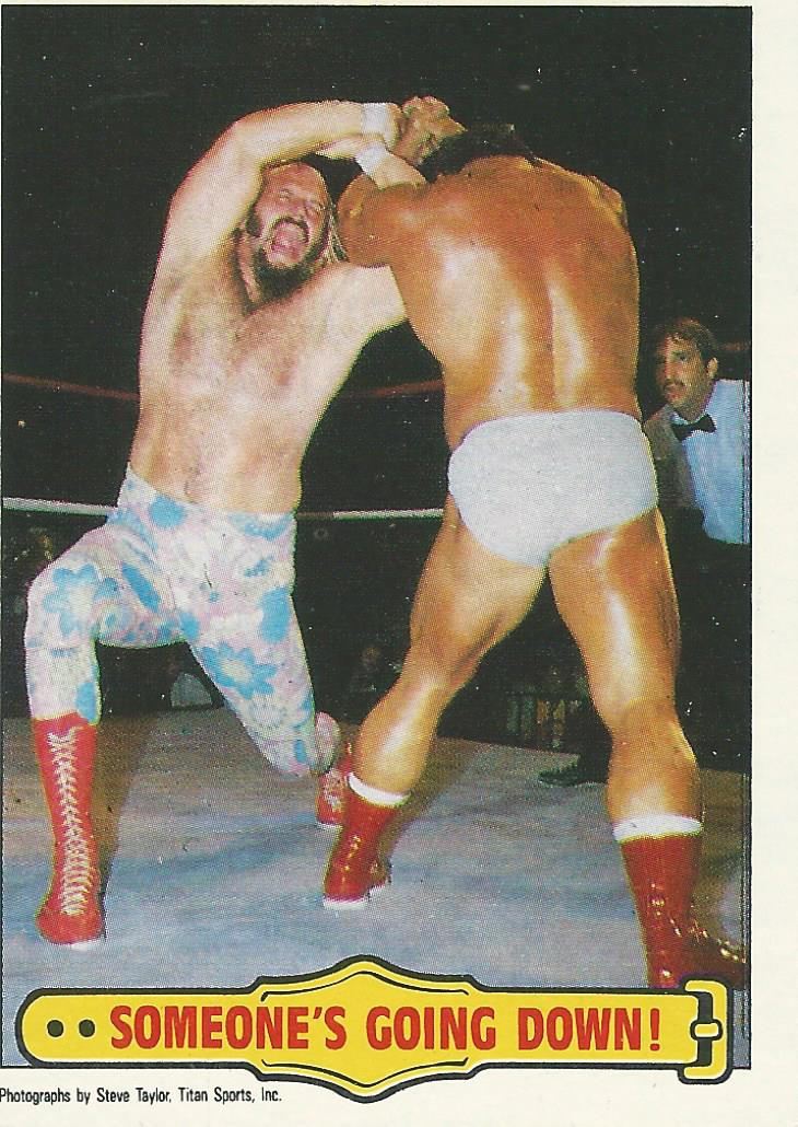 WWF Topps Wrestling Cards 1985 Jesse Ventura No.39
