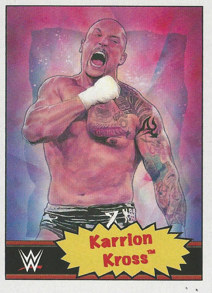WWE Topps Living Set Trading Cards 2021 Karrion Kross No.39
