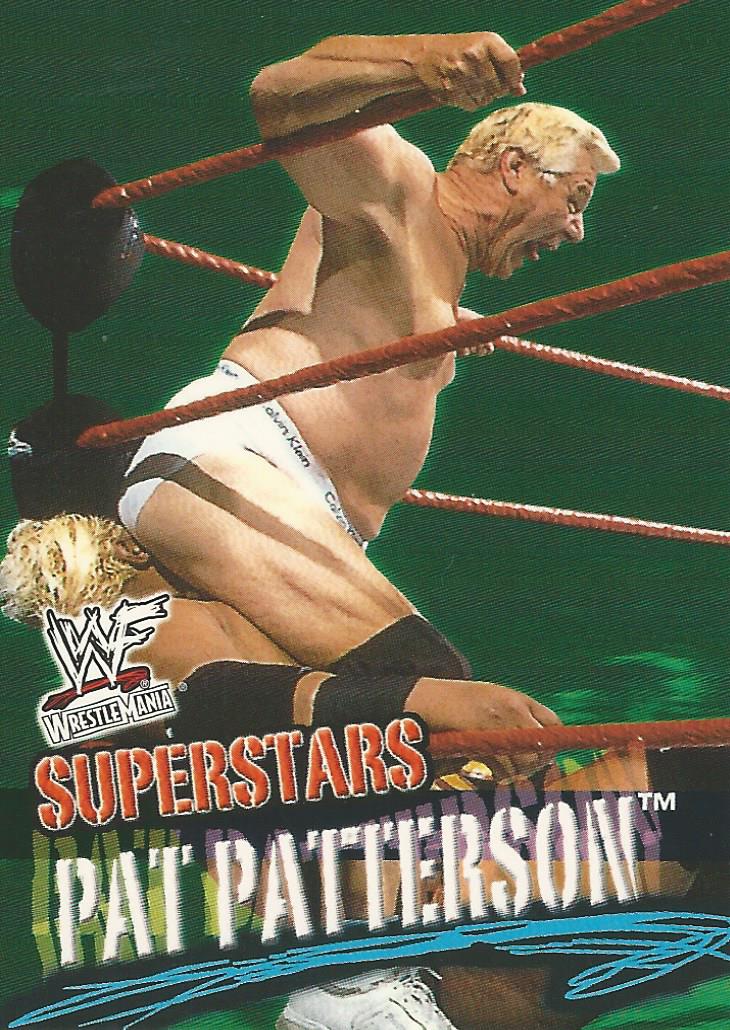 WWF Fleer Wrestlemania 2001 Trading Cards Pat Patterson No.39