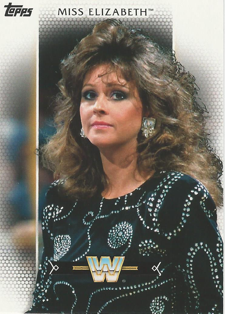 WWE Topps Women Division 2017 Trading Card Miss Elizabeth R39