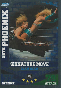 WWE Topps Slam Attax Mayhem 2010 Trading Card Beth Phoenix No.39