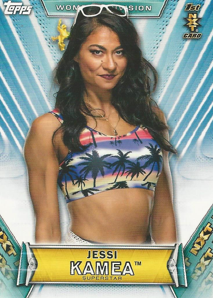 WWE Topps Women Division 2019 Trading Card Jessi Kamea No.39