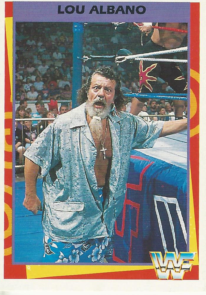 WWF Merlin Trading Card 1995 Lou Albano No.39