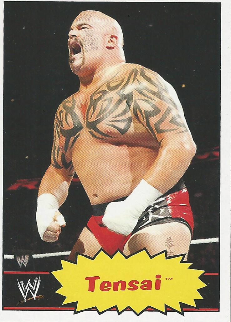 WWE Topps Heritage 2012 Trading Cards Tensai No.39