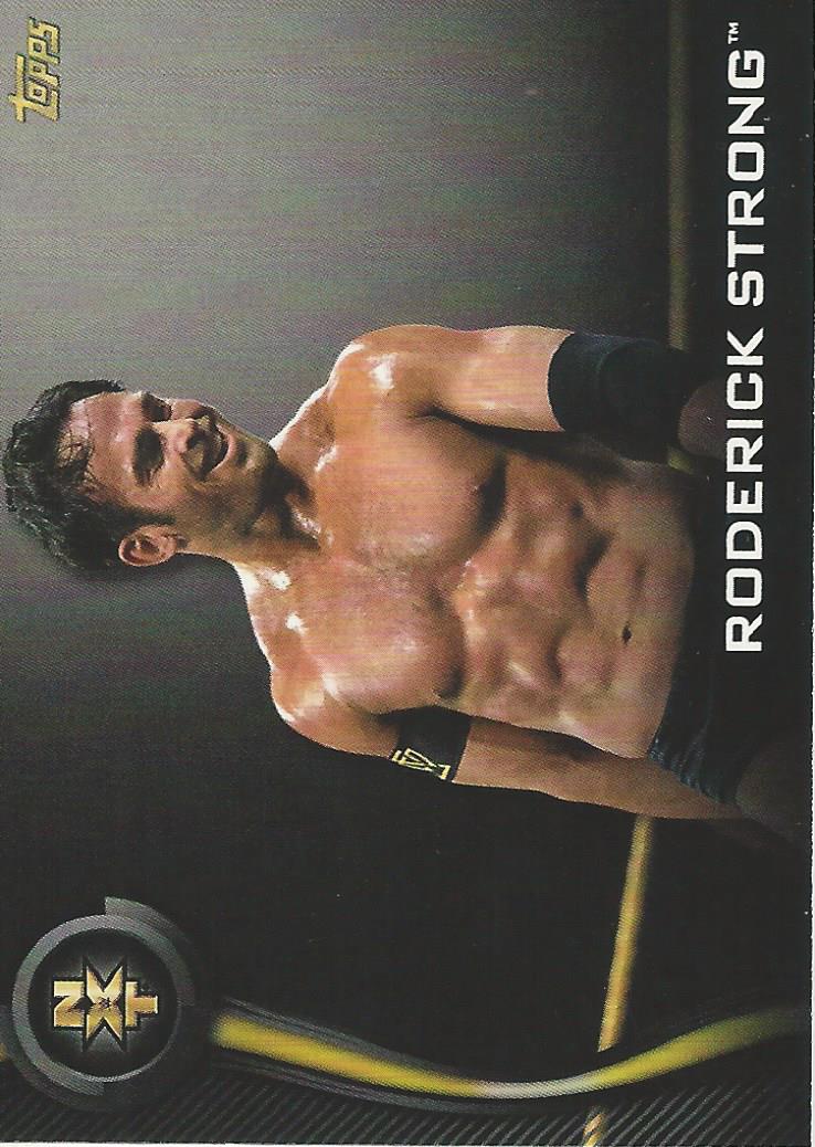 WWE Topps NXT 2019 Trading Cards Roderick Strong No.39