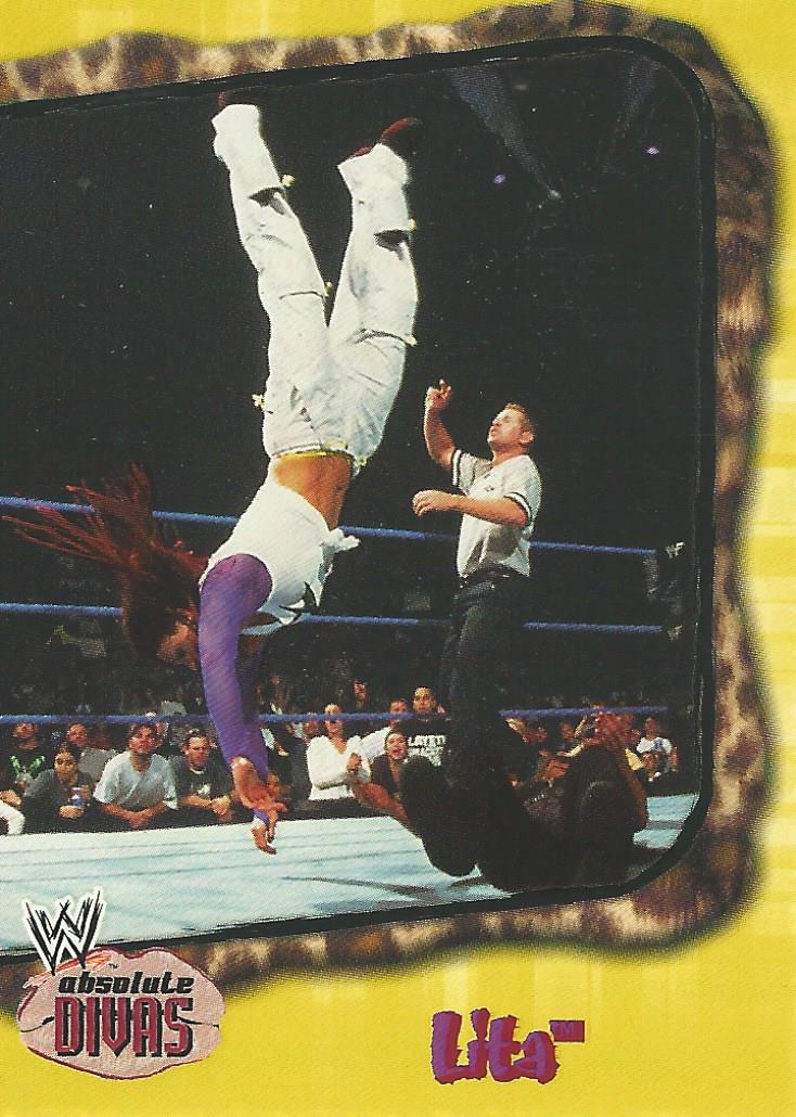 WWE Fleer Absolute Divas Trading Cards 2002 Lita No.39