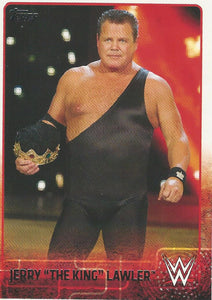 WWE Topps 2015 Trading Card Jerry Lawler No.39