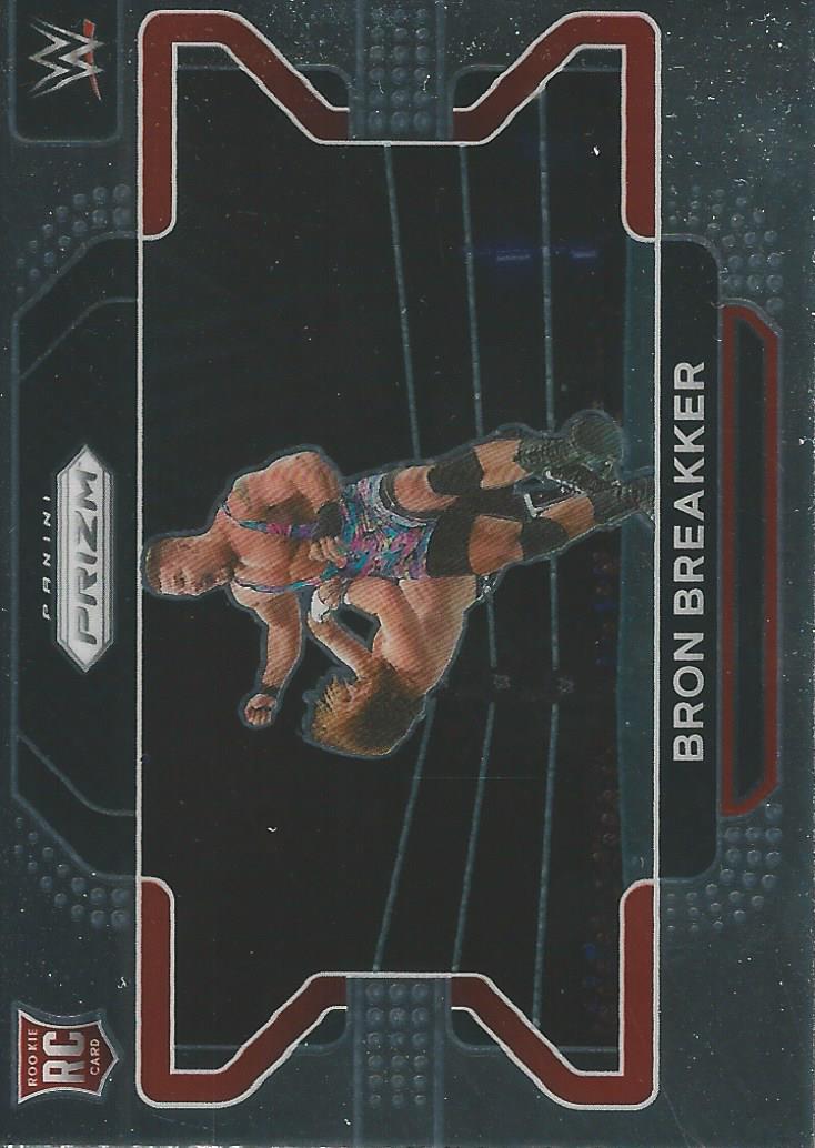 WWE Panini Prizm 2022 Trading Cards Bron Breakker No.39