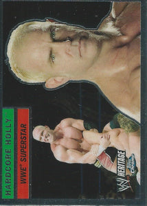 WWE Topps Chrome Heritage Trading Card 2006 Hardcore Holly No.39