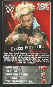 WWE Top Trumps 2018 Enzo Amore