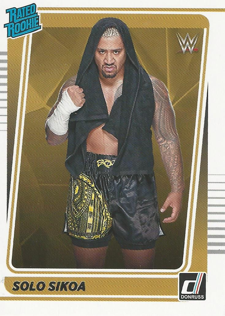 WWE Panini Chronicles 2023 Trading Cards Solo Sikoa No.115