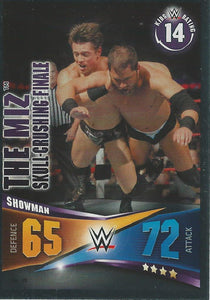 WWE Topps Slam Attax Rivals 2014 Trading Card Miz No.39