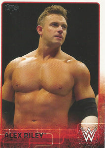 WWE Topps 2015 Trading Card Alex Riley No.3