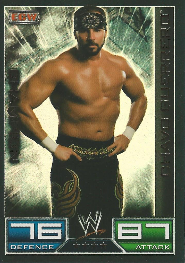 WWE Topps Slam Attax 2008 Trading Cards Chavo Guerrero Champion No.3