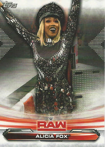 WWE Topps Raw 2019 Trading Card Alicia Fox No.3