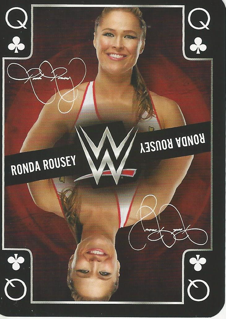 WWE 2019 Playing Cards Ronda Rousey