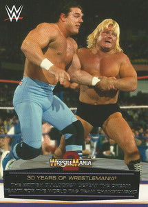 WWE Topps Road to Wrestlemania 2014 Trading Cards British Bulldog and Greg Valentine 3 of 60