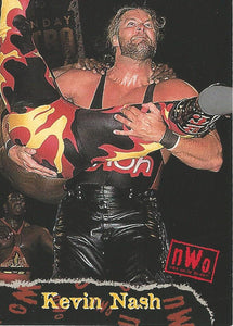 WCW/NWO Topps 1998 Trading Card Kevin Nash No.3