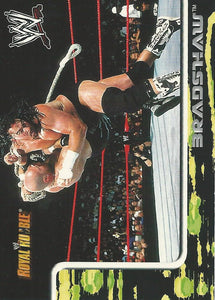 WWE Fleer Royal Rumble 2002 Trading Cards Bradshaw No.3