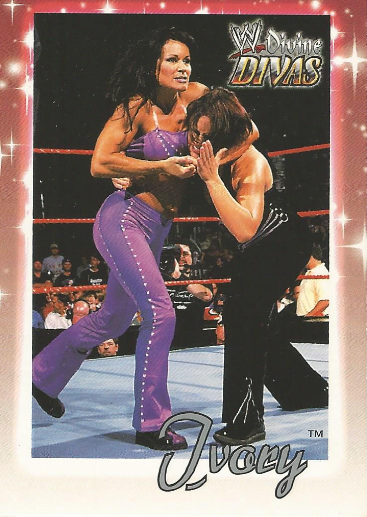 WWE Fleer Divine Divas Trading Card 2003 Ivory No.3