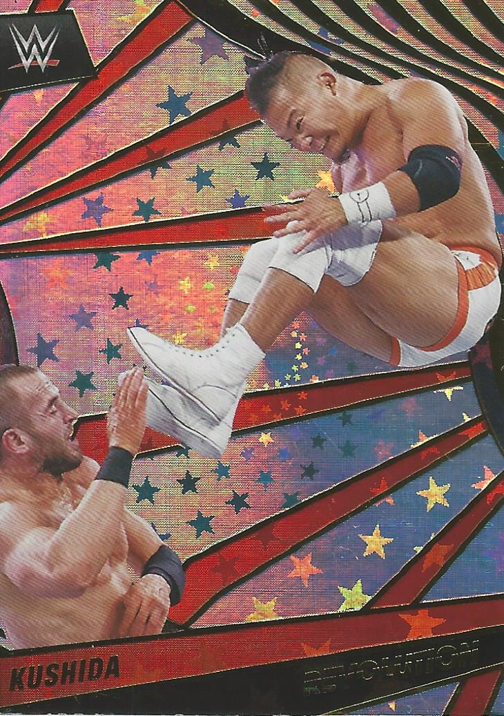 WWE Panini Revolution 2022 Trading Cards Kushida ASTRO No.77