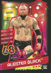 WWE Topps Slam Attax Reloaded 2020 Trading Card Aleister Black No.3