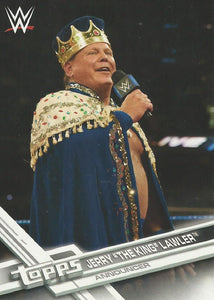 WWE Topps Then Now Forever 2017 Trading Card Jerry Lawler No.103