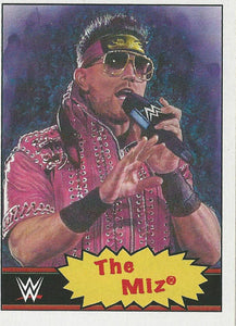 WWE Topps Living Set 2021 Trading Cards The Miz No.3