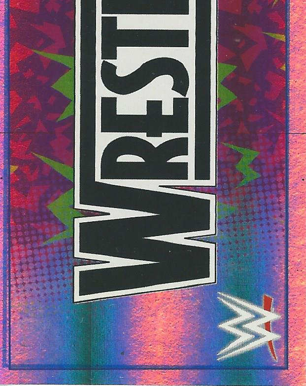 WWE Topps Road to Wrestlemania Stickers 2021 Logo No.3