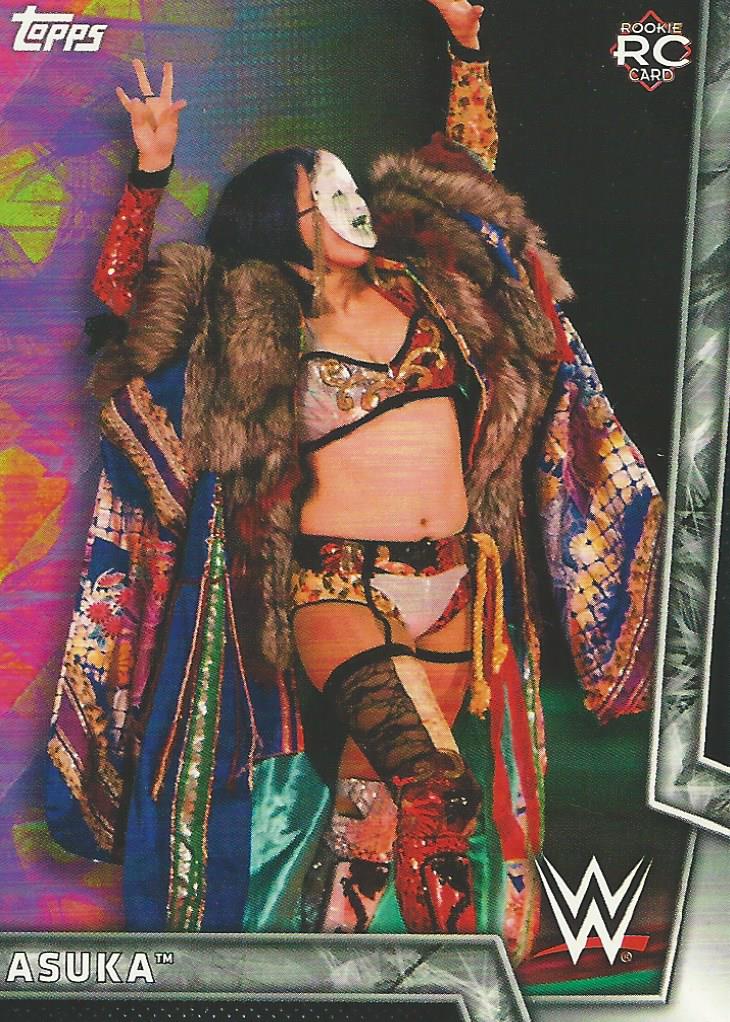 WWE Topps Women Division 2018 Trading Card Asuka No.3
