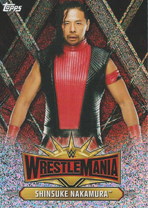 WWE Topps Champions 2019 Trading Cards Shinsuke Nakamura WM-3