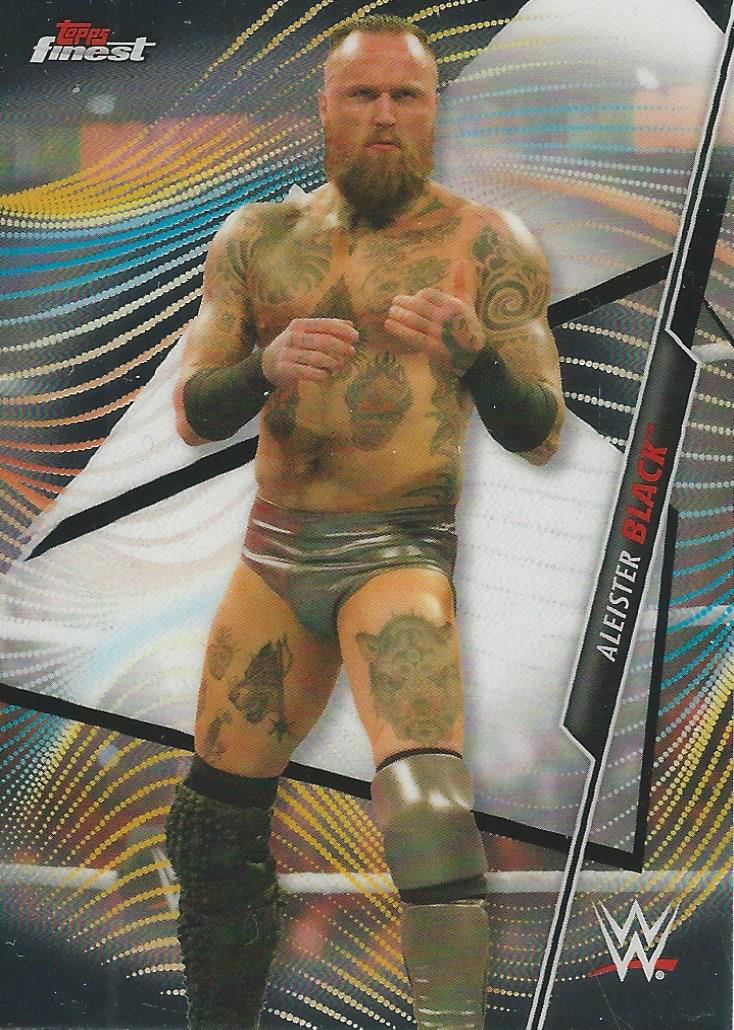 WWE Topps Finest 2020 Trading Card Aleister Black No.3