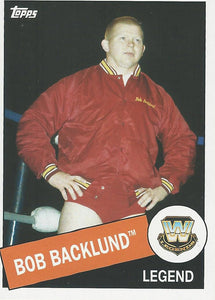 WWE Topps Heritage 2015 Trading Card Bob Backlund No.3