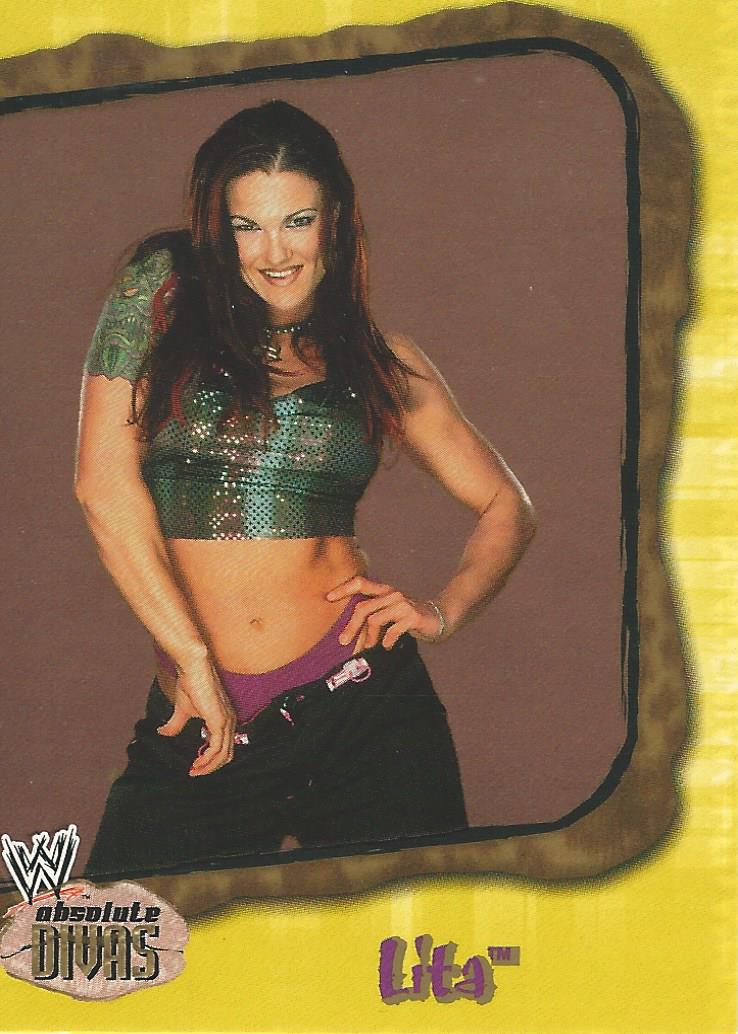 WWE Fleer Absolute Divas 2002 Trading Cards Lita Bronze No.29