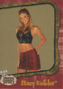 WWE Fleer Absolute Divas 2002 Trading Cards Stacy Keibler Bronze No.21