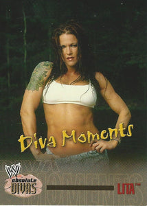 WWE Fleer Absolute Divas 2002 Trading Cards Lita No.76 Bronze