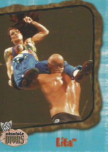 WWE Fleer Absolute Divas 2002 Trading Cards Lita No.45 Bronze