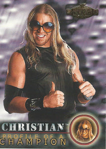 WWF Fleer Championship Clash 2001 Trading Card Christian No.46