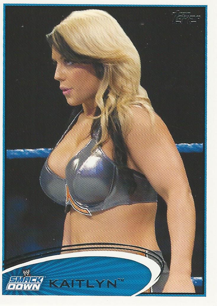 WWE Topps 2012 Trading Card Kaitlyn No.40