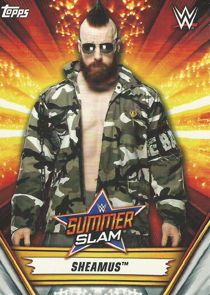 WWE Topps Summerslam 2019 Trading Card Sheamus No.40